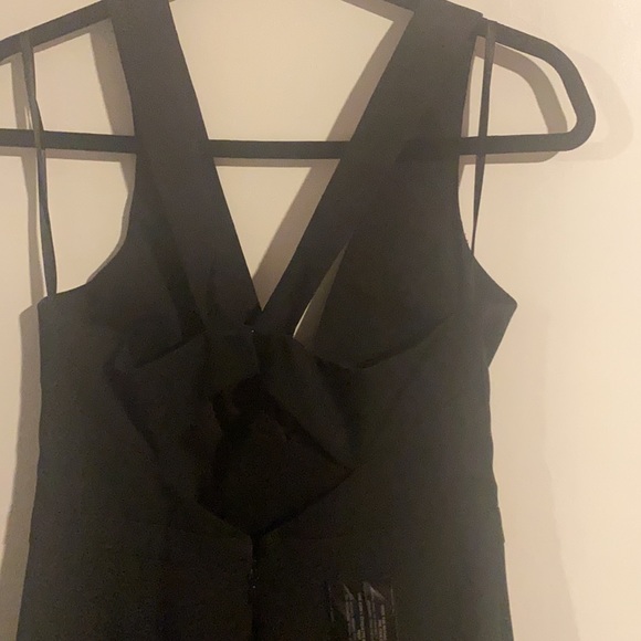 BCBGMAXAZRIA BLACK GOWN - Picture 3 of 4